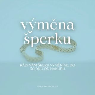 ANO, dokonce i výměny provádíme až do 30 dnů od převzetí zboží ✨🤍 Jelikož se blíží období Vánoc, často se nás ptáte na...