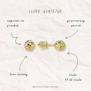 ✨ Peckové náušnice se šroubky — nadčasová klasika pro každý den. Vyrobené z 14kt zlata, dostupné v různých barvách i...